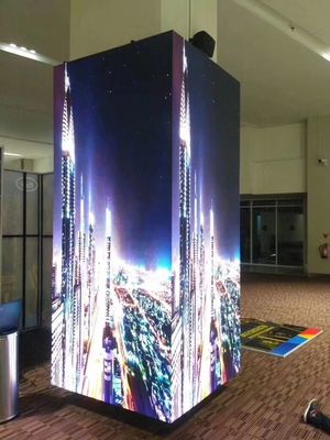 Le type carré LED de pilier a illuminé la petite usine diagonale visuelle de Shenzhen de couture des murs 1.6mm