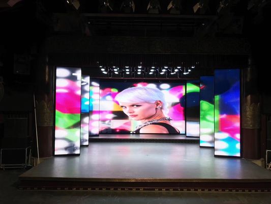 Le mur 2020 visuel de location de haute résolution de l'écran SMD LED d'affichage à LED de P3.91 500Magnet 128x128 lambrisse l'usine de Shenzhen