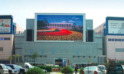 Station externe annonçant l'usine visuelle de Shenzhen de densité du pixel Dots/M2 du mur 15625 de HD LED