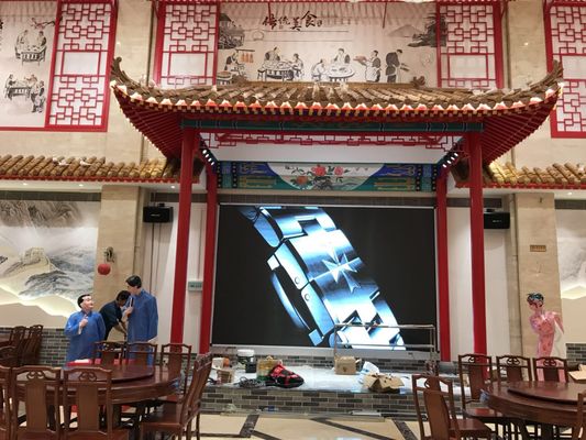 L'aimant d'intérieur de P3 SMD installer l'affichage visuel polychrome de mur de HD P3 LED panneau l'usine de Shenzhen