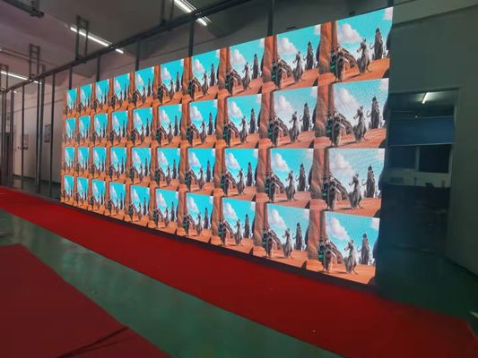 La haute visuelle polychrome du mur 1920Hz de P5 640Pro HD LED régénèrent l'usine 2020 visuelle de Shenzhen d'écran de mur de SMD LED